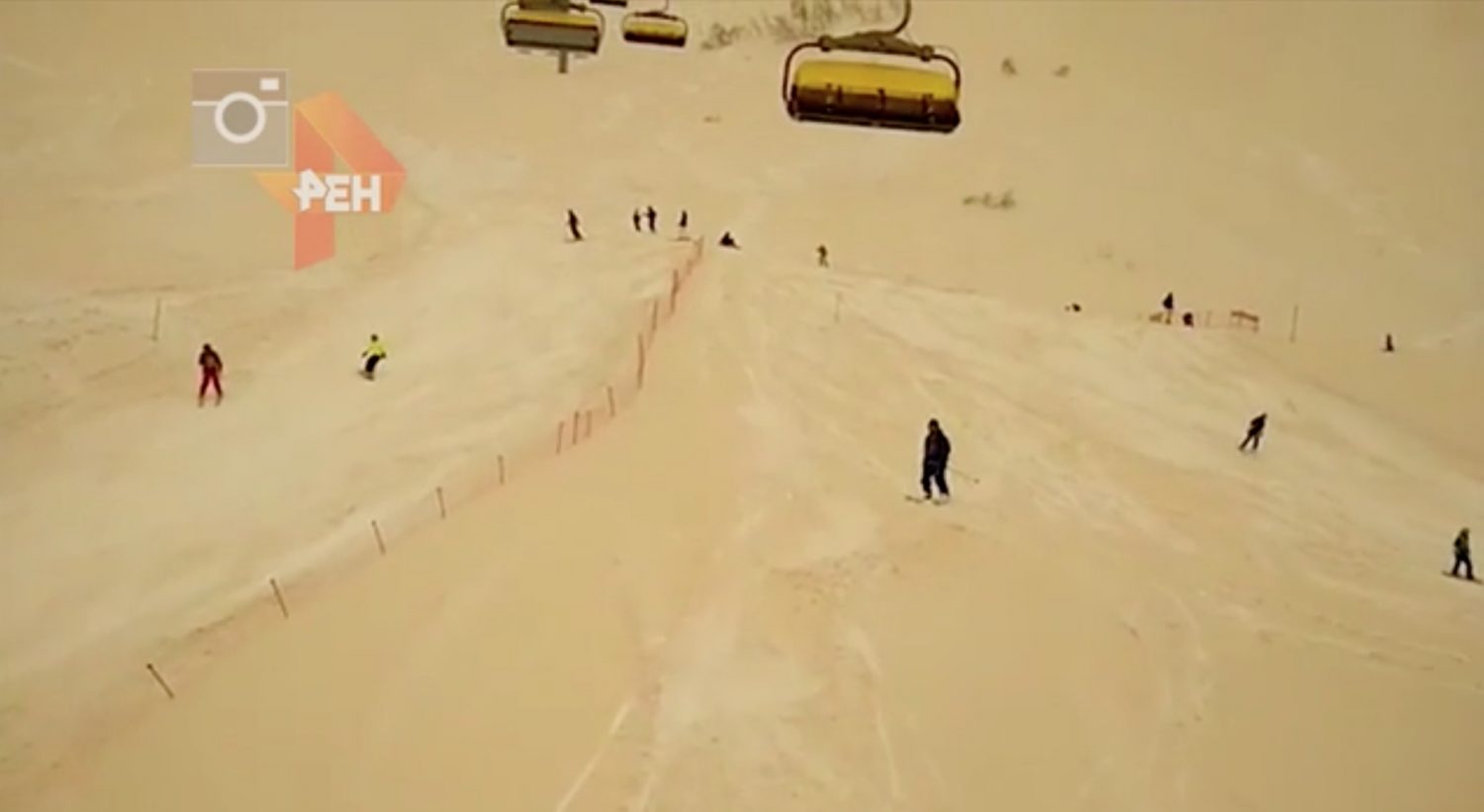 Genre Wizard scherm Bizar: Russische pistes kleuren volledig oranje - Snowchamps